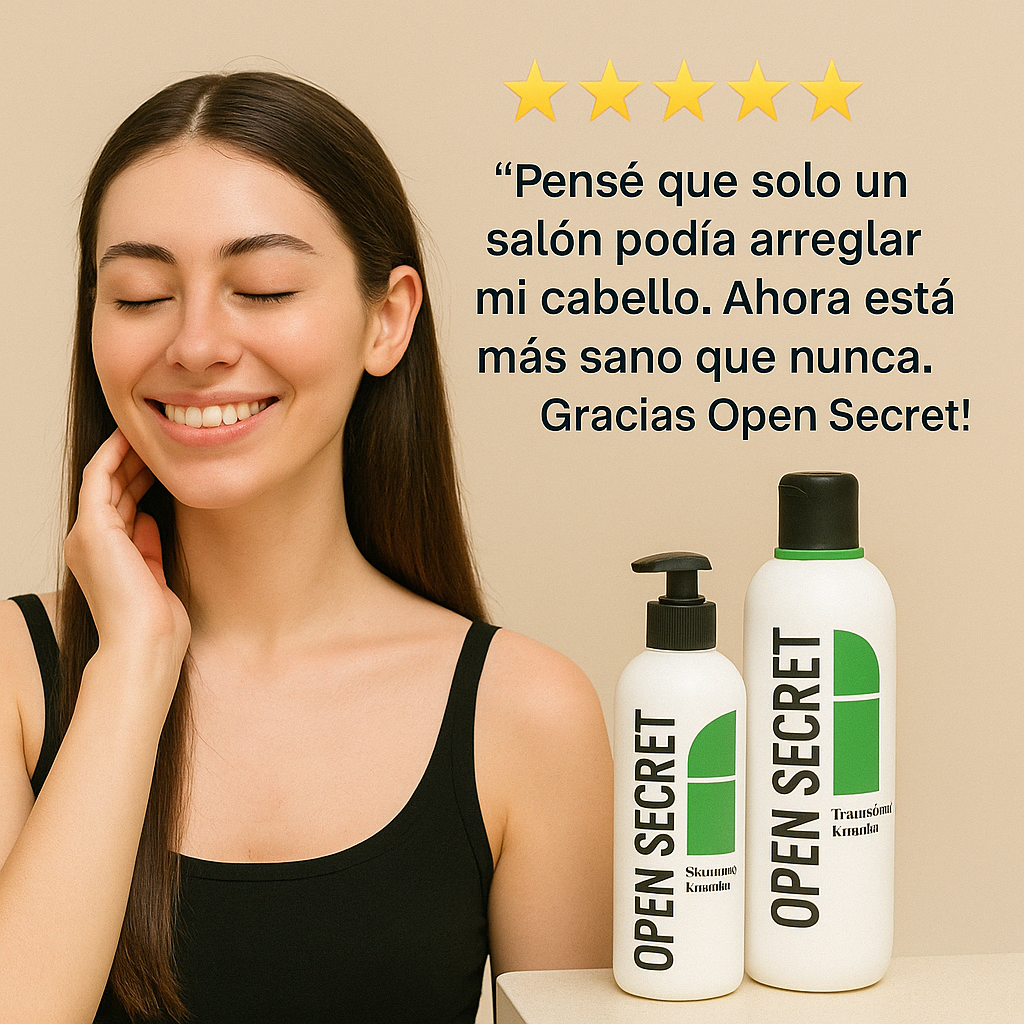 Open Secrets™ Combo Reparador de Keratina