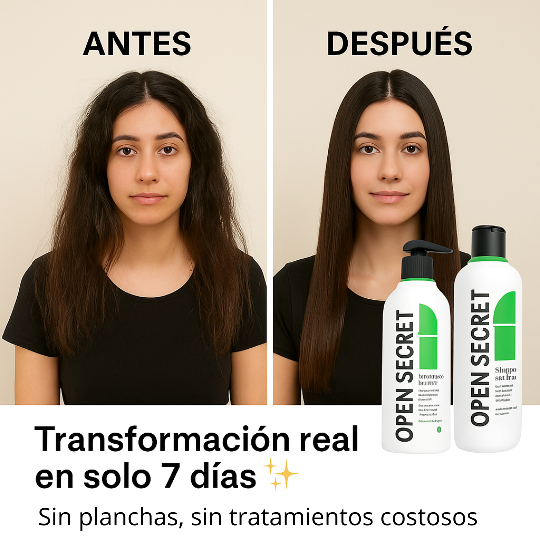 Open Secrets™ Combo Reparador de Keratina