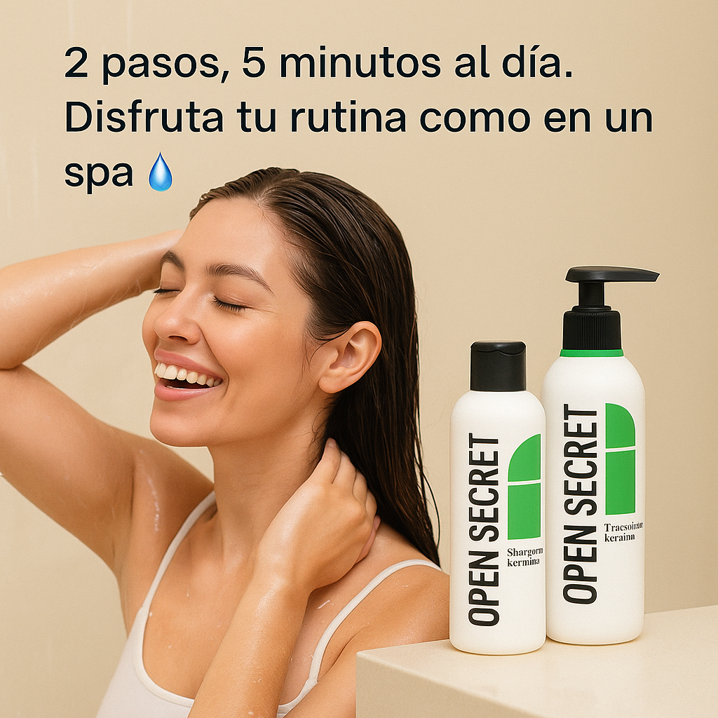 Open Secrets™ Combo Reparador de Keratina