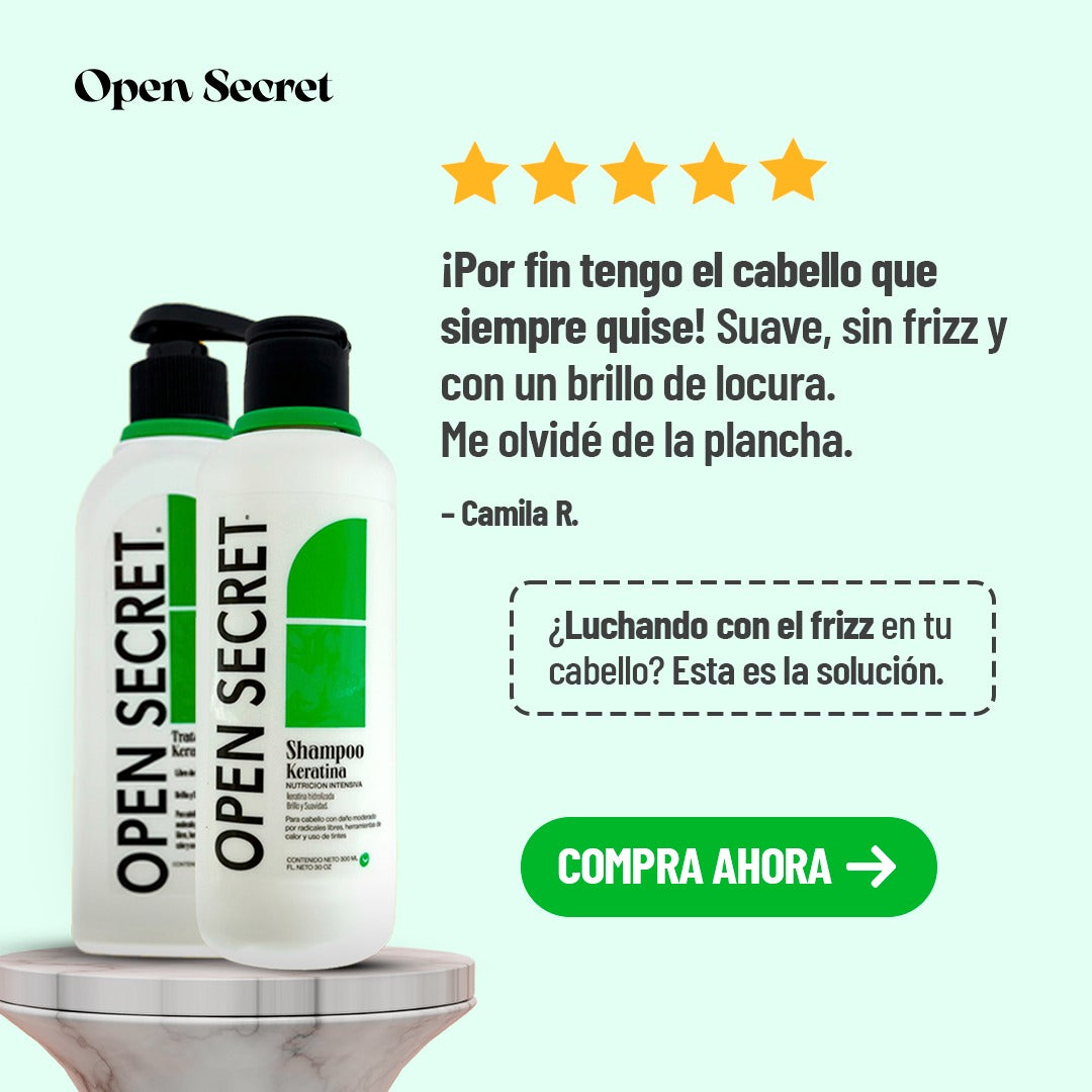 Open Secrets™ Combo Reparador de Keratina