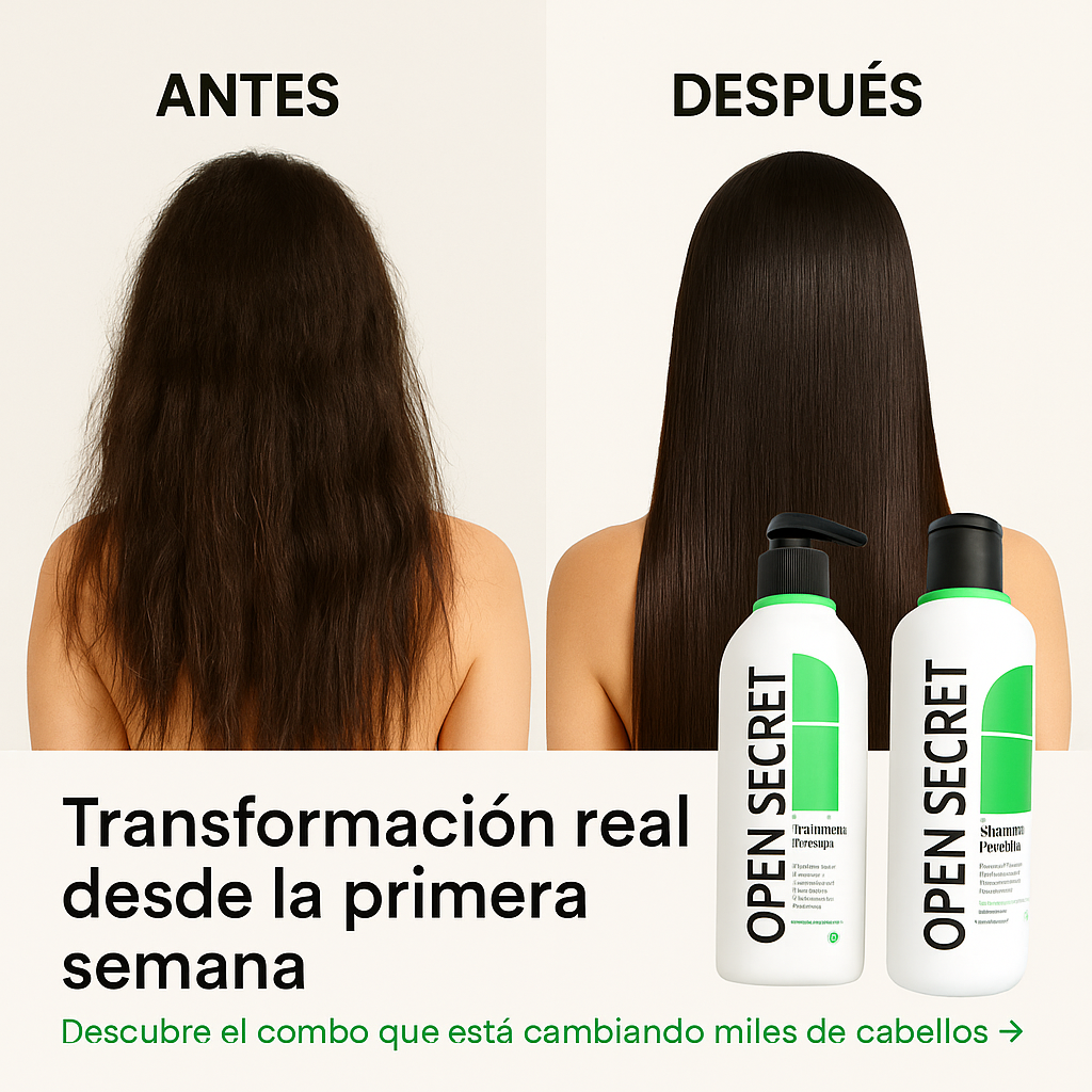 Open Secrets™ Combo Reparador de Keratina
