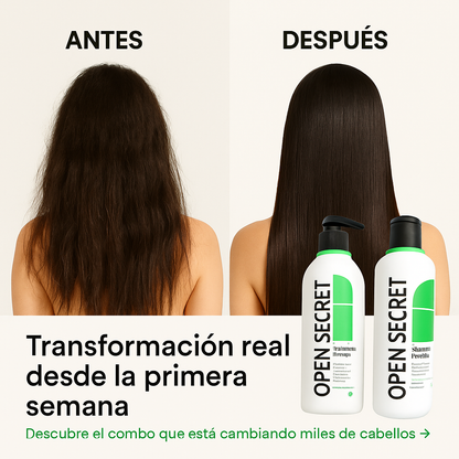 Open Secrets™ Combo Reparador de Keratina