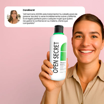 Open Secrets™ Combo Reparador de Keratina